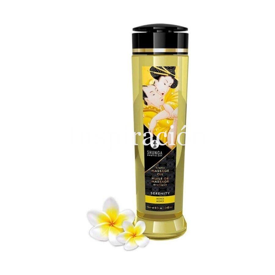 Aceite de masaje de "Serenity" perfume Monoi - SHUNGA - Imagen 1