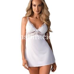 Babydoll blanco 08100 - Imagen 1