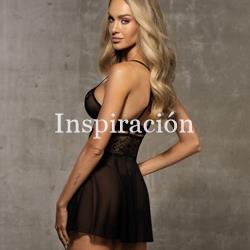 Babydoll negro 08380 - Imagen 2