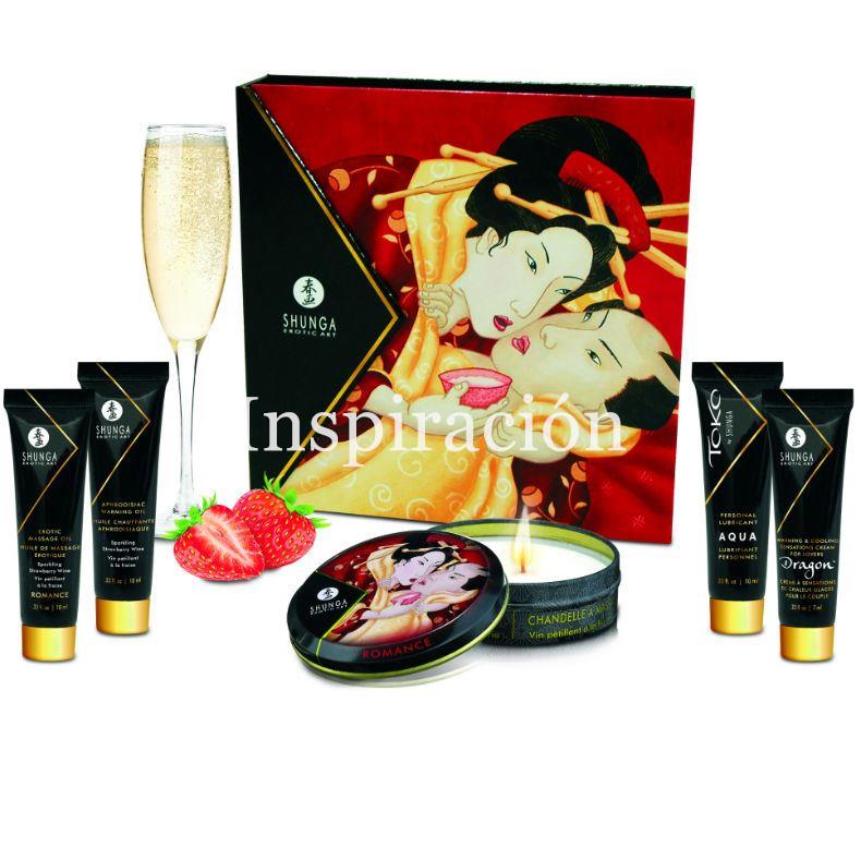 Colección "Secretos de Geisha" Fresas con champagne - SHUNGA - Imagen 1