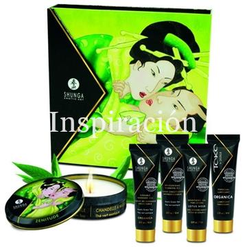 Colección "Secretos de Geisha Orgánica" Té verde - SHUNGA - Imagen 2