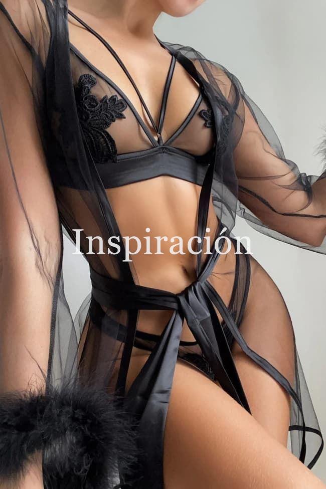 Conjunto de transparencias y bordados Lace - Talla M - Imagen 4