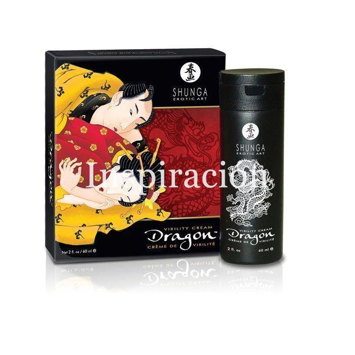 Crema de virilidad "Dragón" - SHUNGA - Virility cream "Dragon" - Imagen 1