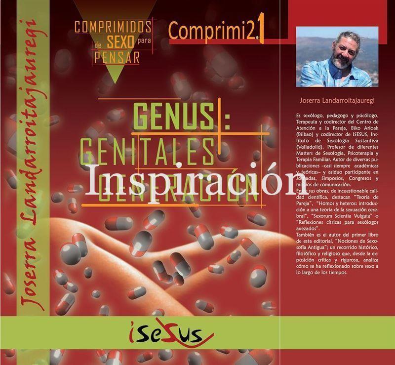 Libro "Genus: genitales y generación". Colección “Comprimidos de sexo para pensar”. Editorial Isesus - Imagen 1