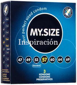 Preservativos "My Size" Talla 57, 3 unidades - MY.SIZE - Imagen 1