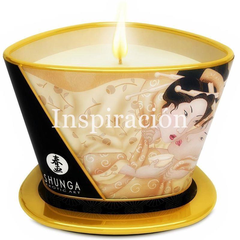 Vela de masaje "Desire". Vainilla - SHUNGA - Massage candle. - Imagen 1