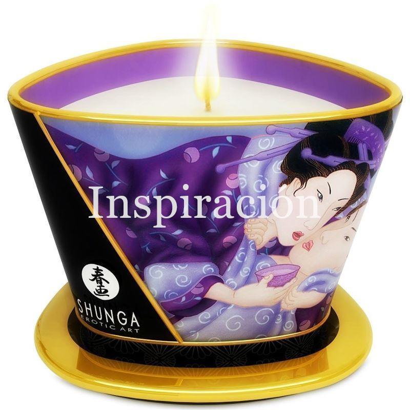 Vela de masaje "Libido". Frutas exóticas - SHUNGA - Massage candle. Exotic fruits - Imagen 1